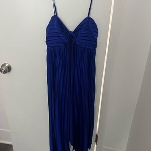 Petal & Pup Royal Blue Smocked Dress